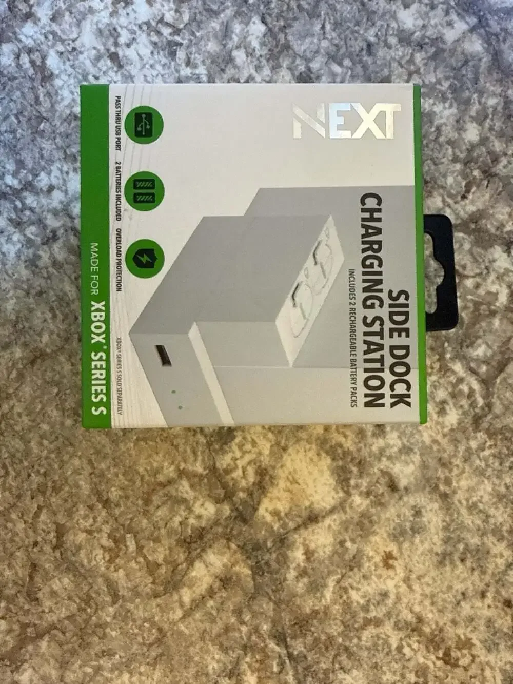 NEXT Side Dock Charging Station for Xbox Series S with 2 Rechargeable Battery Pa